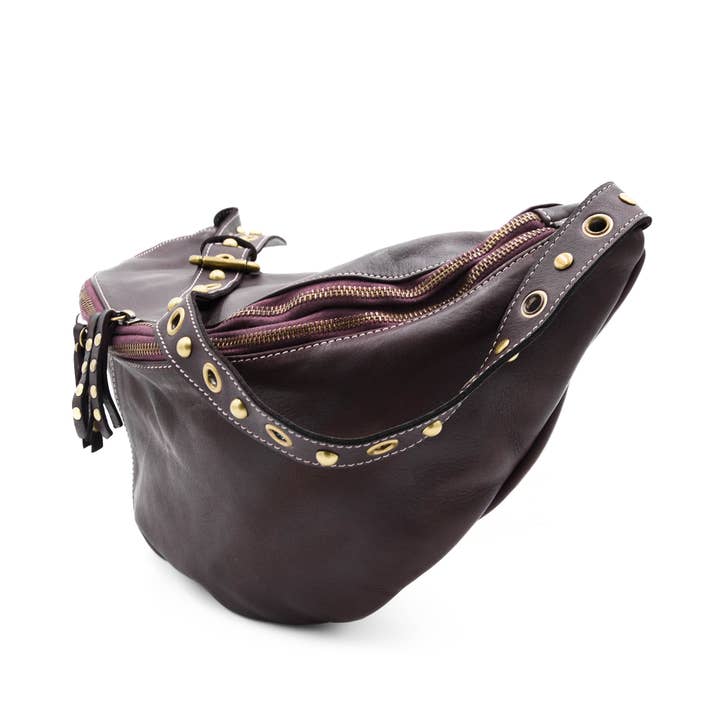 Bolsa Nova Handbags - Wholesale Crossbody Bag - Women's - Bella Large Leather Sling Bag9