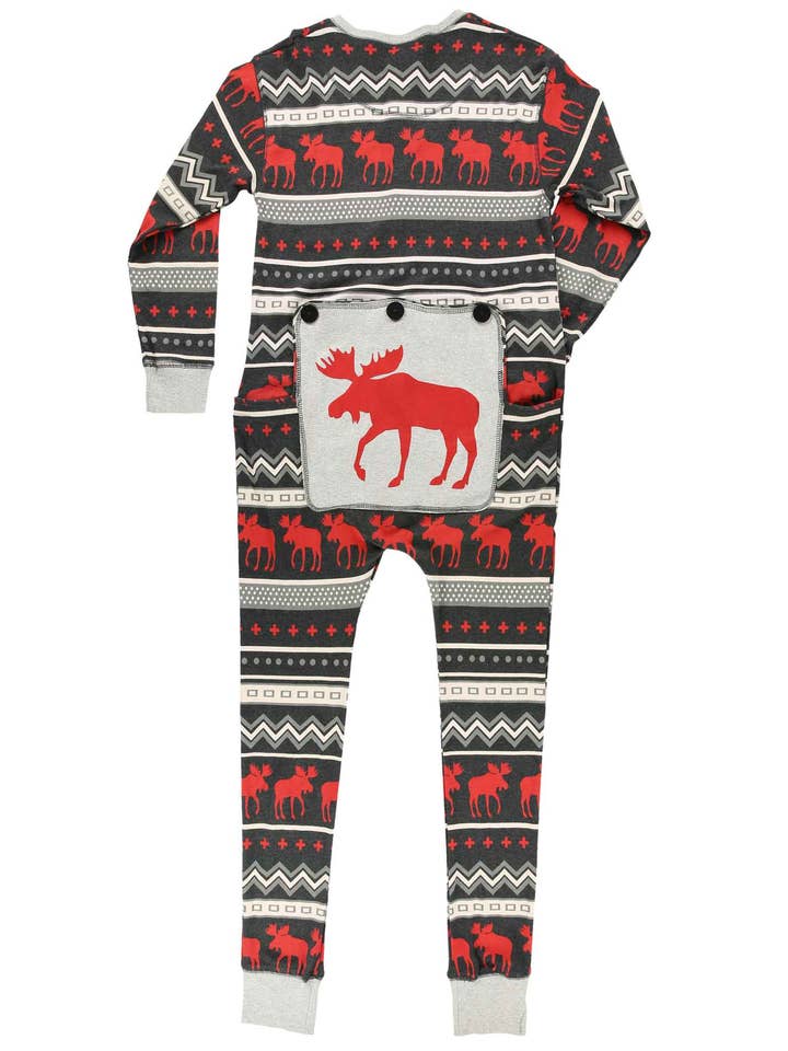 Cabin Moose Adult Flapjack for wholesale by Lazy One