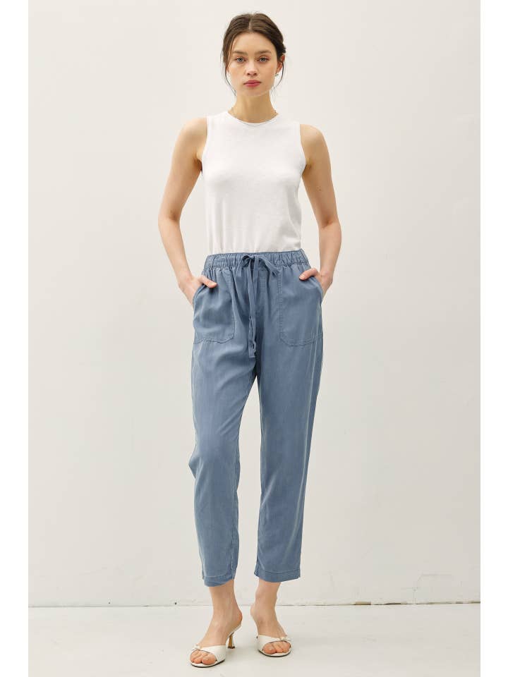 Be Cool - Wholesale Pants - Women's - TENCEL TAPERED PANTS
