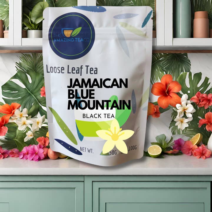 The Amazing Tea Company - Wholesale Loose Tea - 60g | 2.11oz Jamaican Blue Mountain Tea - Special Blend