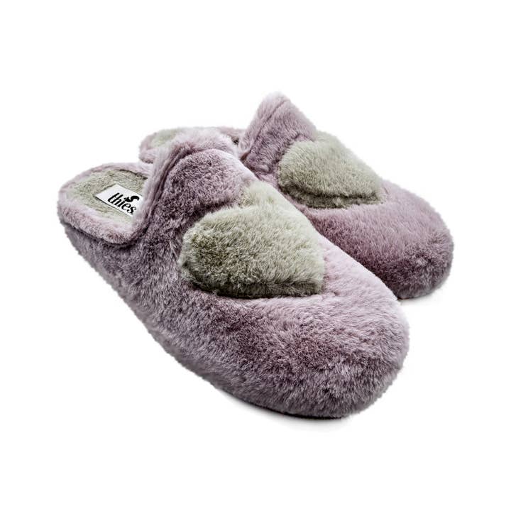 thies 1856 ® Rec Heart Slipper vegan lichtroze liefde voor wholesale door thies
