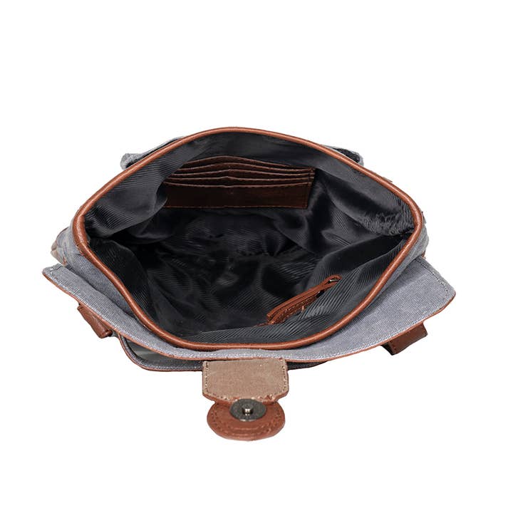 Mona B. – wholesale Crossbody bag – Women's – Reed Up-Cycled Canvas Women's Crossbody Bag2