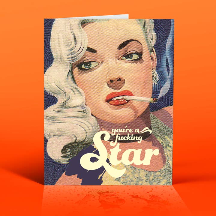 offensivedelightful – wholesale Friendship card – STAR! friendship card