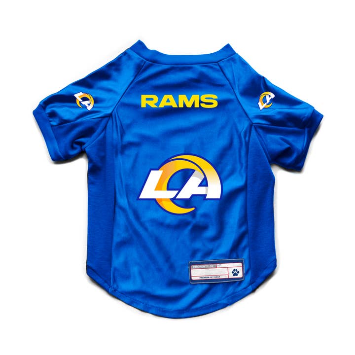 NFL Los Angeles Rams Pet Stretch Jersey for wholesale by Little Earth Productions