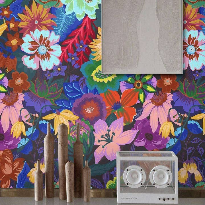 Mörk skandinavisk blommig tapet för wholesale av Wallpapers4Beginners