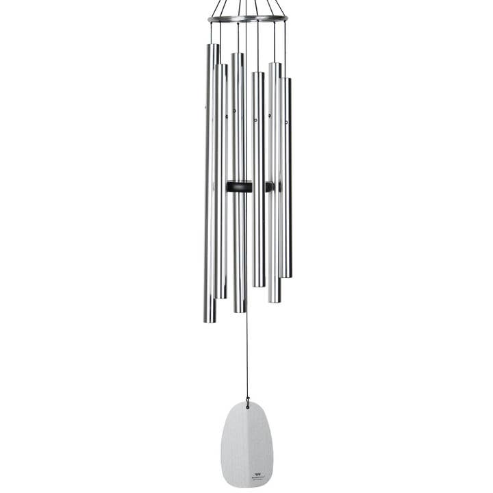 Bells of Paradise™ - Silver 44" for wholesale by Woodstock Chimes