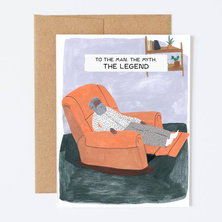 Der Mann Die Legende | Vatertag | Karte für Papa für den Großhandel von Silly Goose Greeting Co.