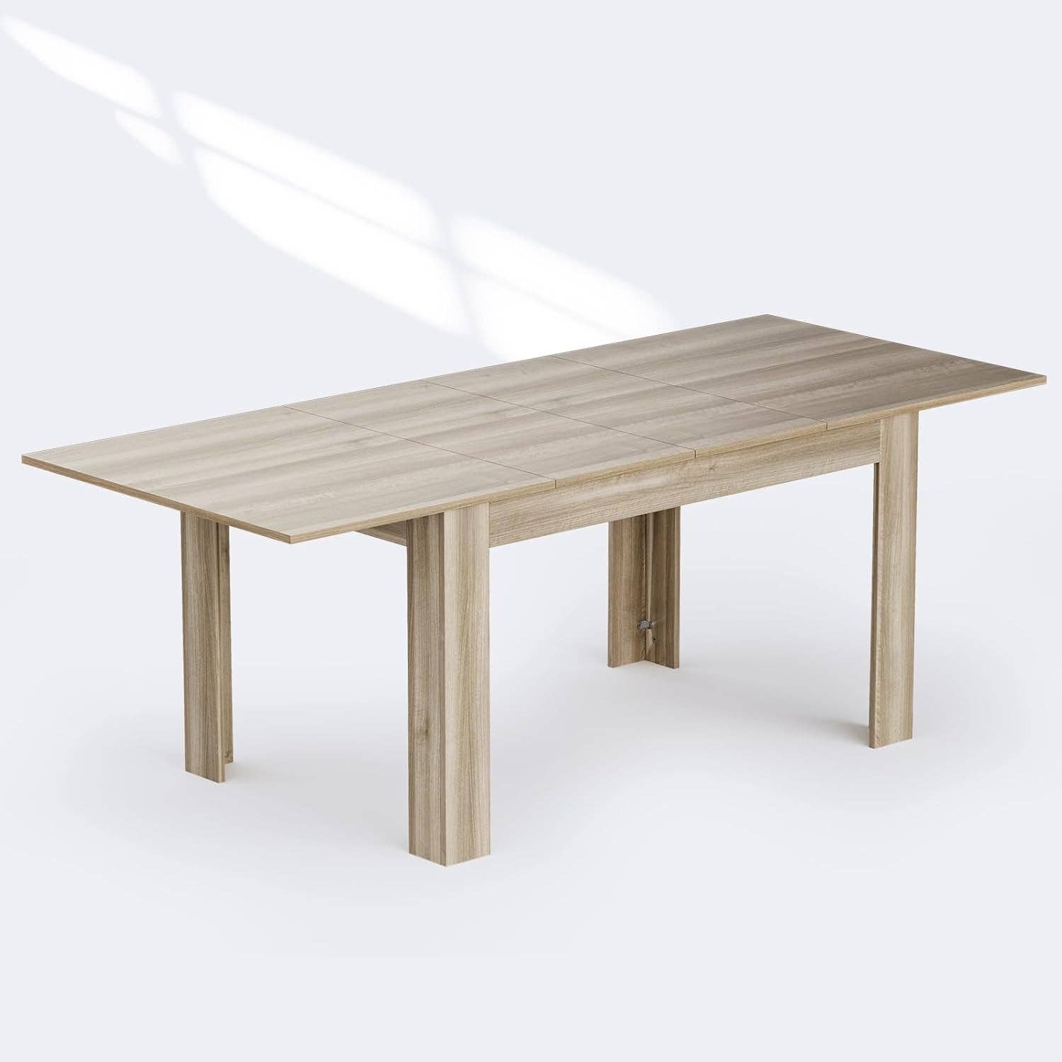 Oak Extendable Dining Table For Living Room And Kitchen for wholesale on Faire8