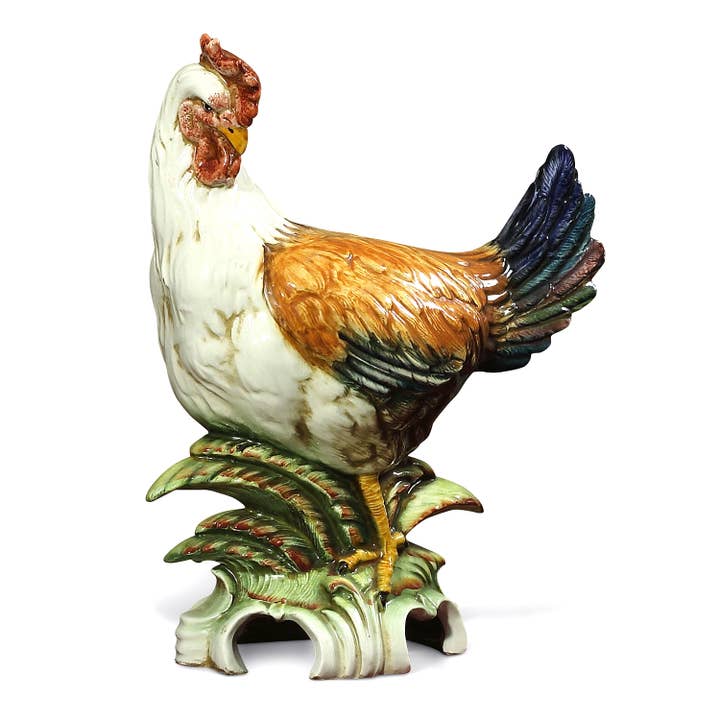 Hen Colored 16.6" for wholesale by Intrada Italy