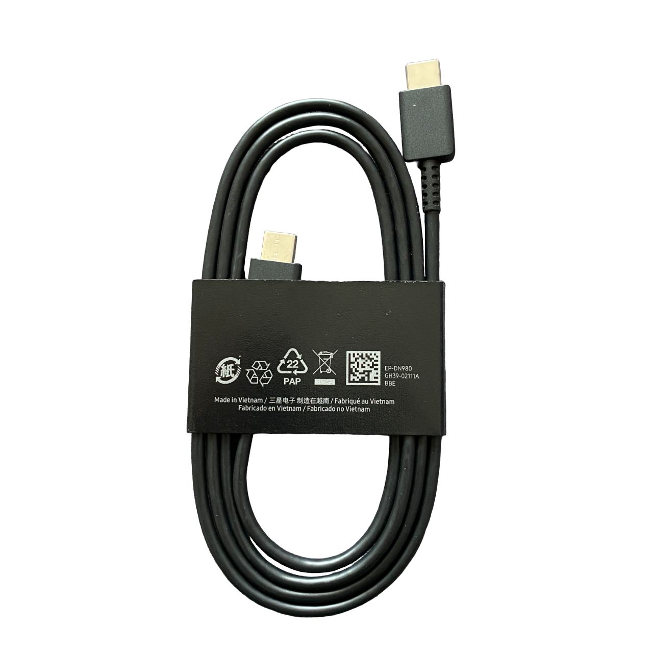 Mos Accessories - Wholesale Charging Cable - Samsung EP-DN980BBE USB-C to USB-C 3A Cable1