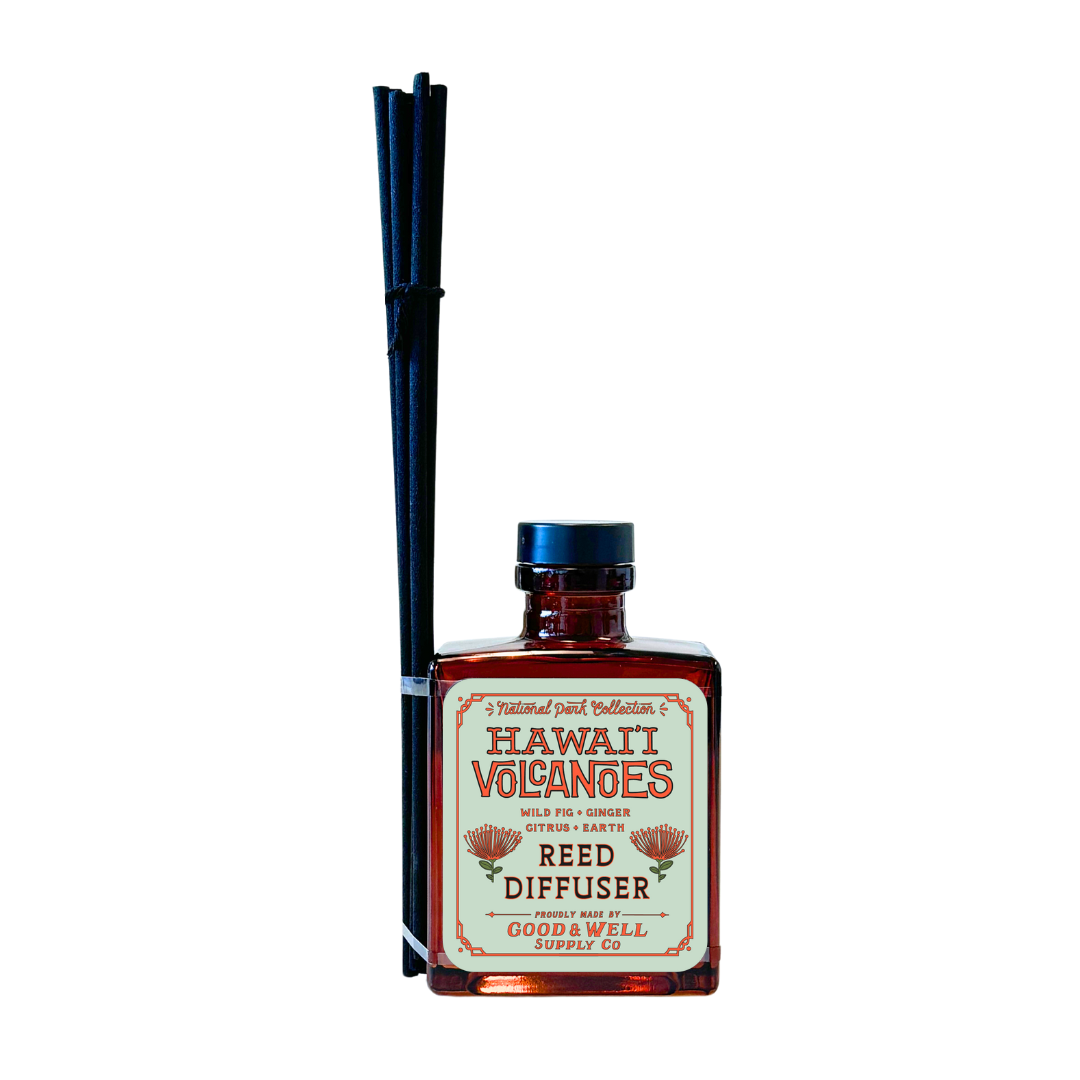 Good & Well Supply Co. – Engroshandel Duftolie med pinde – Hawaii Volcanoes National Park Reed Diffuser1