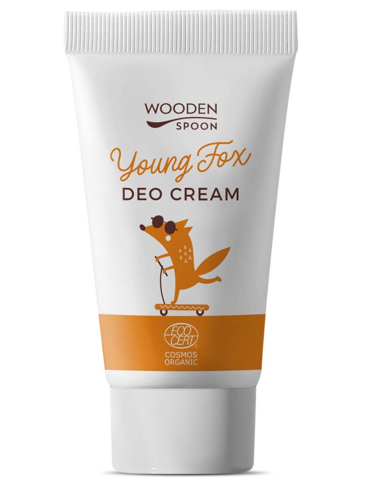 Organic Certified Young Fox Deo Cream  - 40ml for wholesale by Wooden Spoon