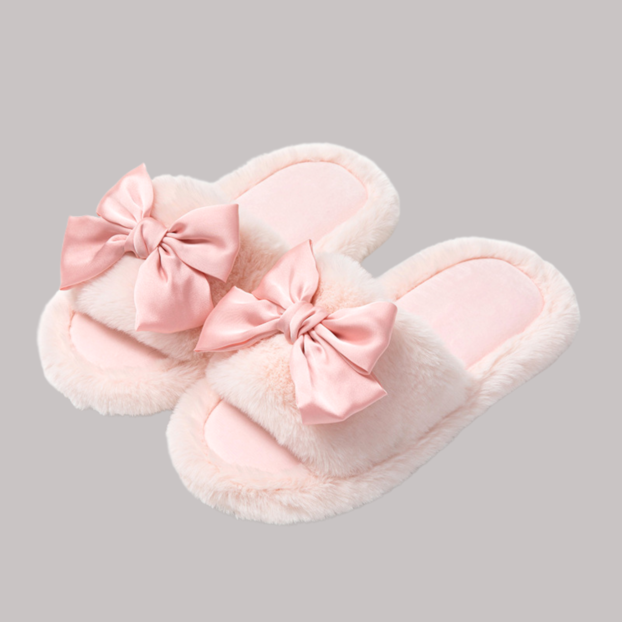 DrifWoo - Wholesale Slippers - Women's - Fuzzy Bow Slippers Women -Perfect for Bridal House Slippers0