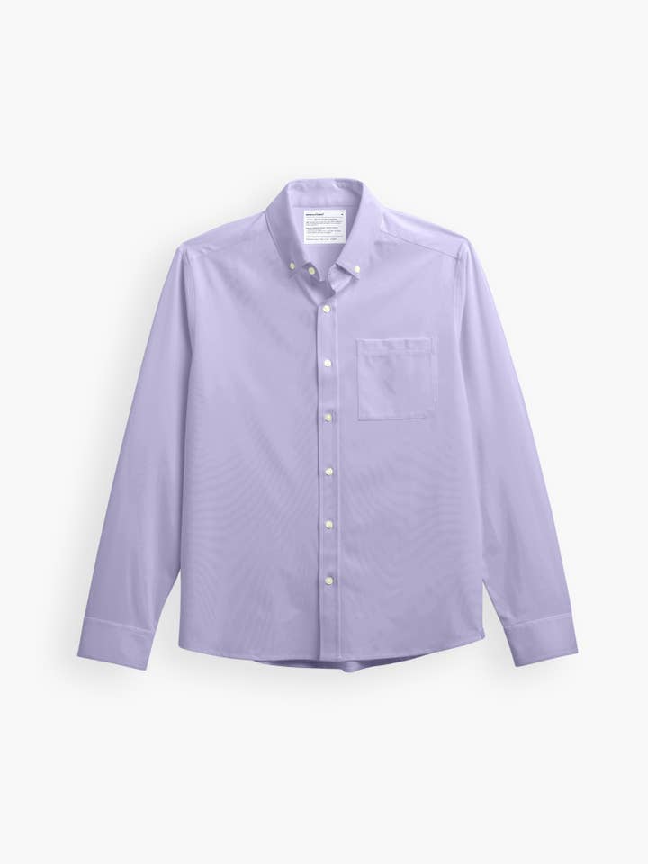 Chemise de sport AeroZeroº pour hommes - Lavande (MPS) pour la vente par Ministry Of Supply