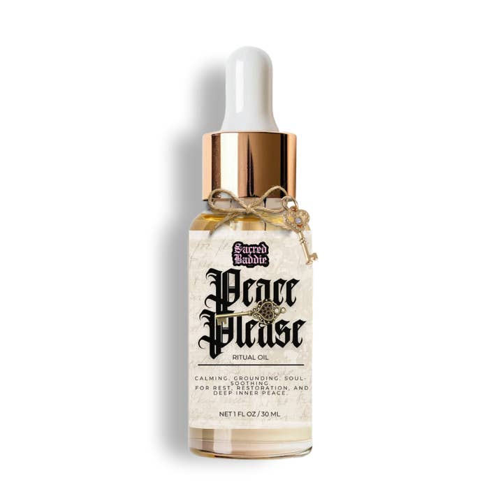 Olio Rituale Peace Please™ per la vendita all'ingrosso da parte di Sacred Baddie Society