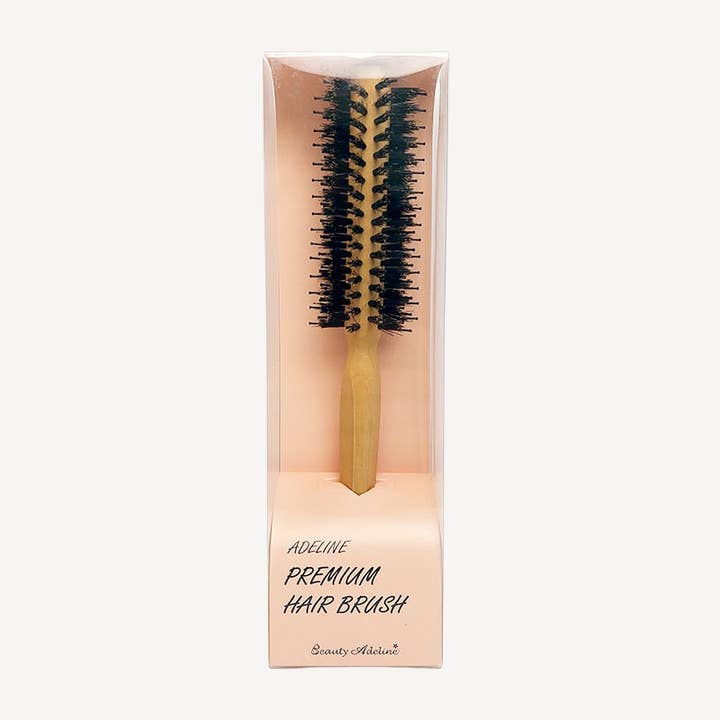 Exod International - Wholesale Hair Brush/Comb - B.Adeline Styling Round Wooden Hair Brush