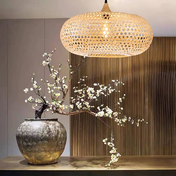 ELE Light & Decor - Wholesale Chandelier/Hanging Light - Wicker Rattan Pendant Light