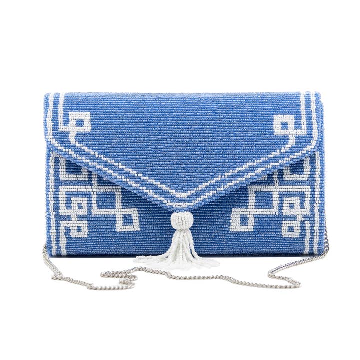 Envt 1209 Handmade Fully Beaded Clutch Bag for Women for wholesale by Tiana Designs