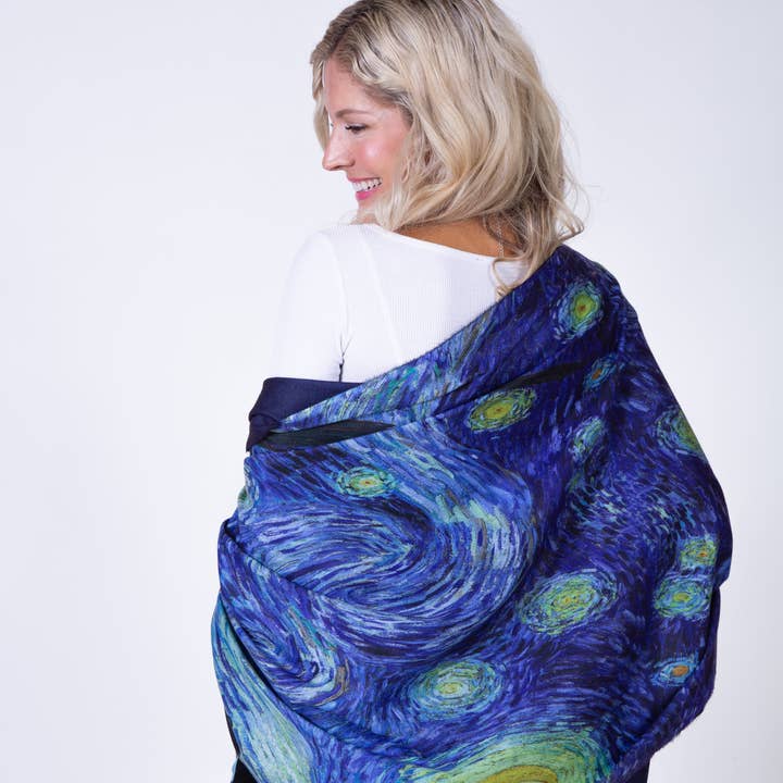 Châle, chef-d'œuvre, peintures et gravures pour la vente par Kaleidoscope Accessories