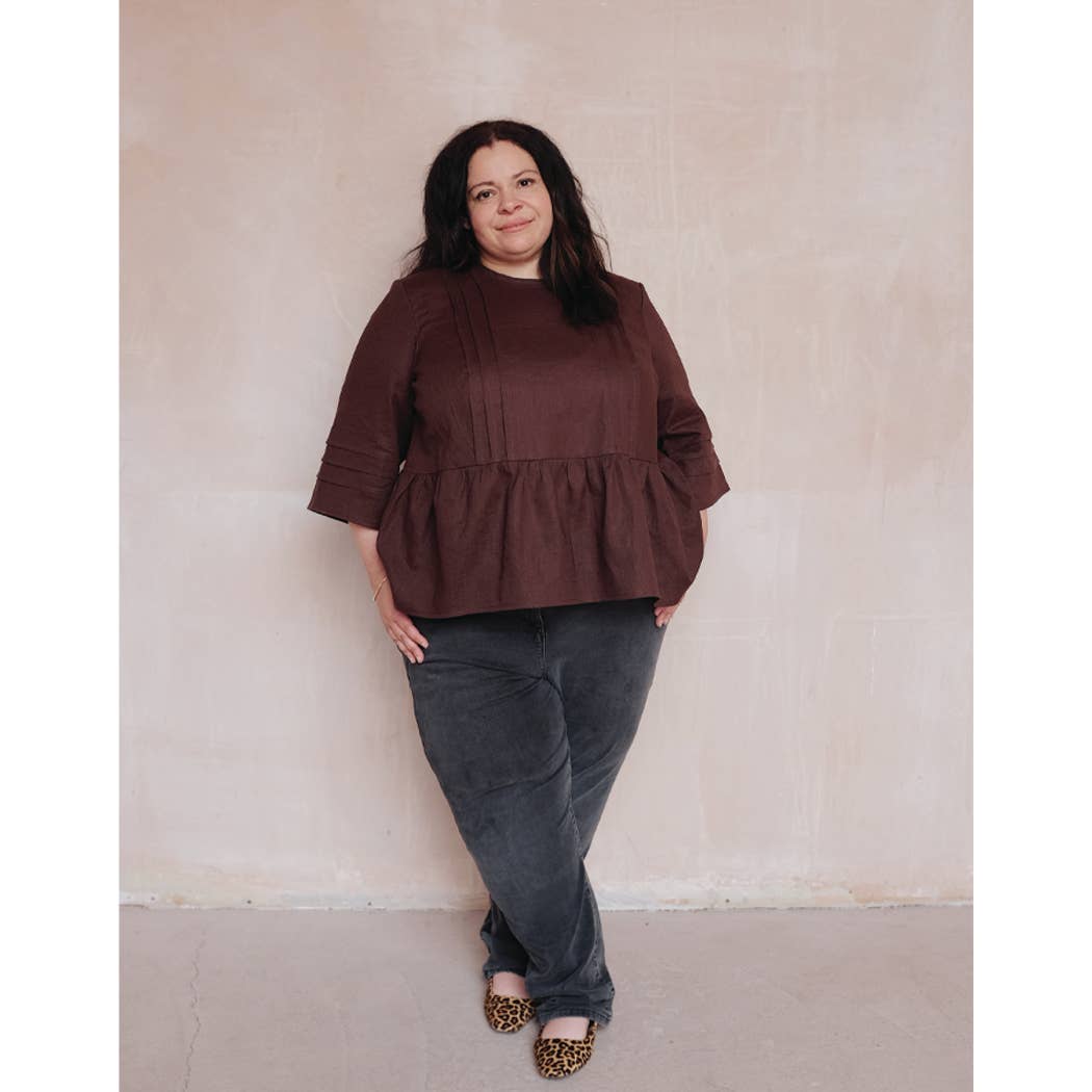 NH Patterns - Wholesale Craft Sewing Kit - April blouse - sewing pattern3