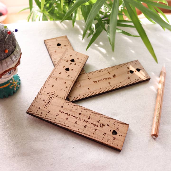 Jenerates by Jen Hogg - Wholesale Fabric - Jenerates Sewing Rulers