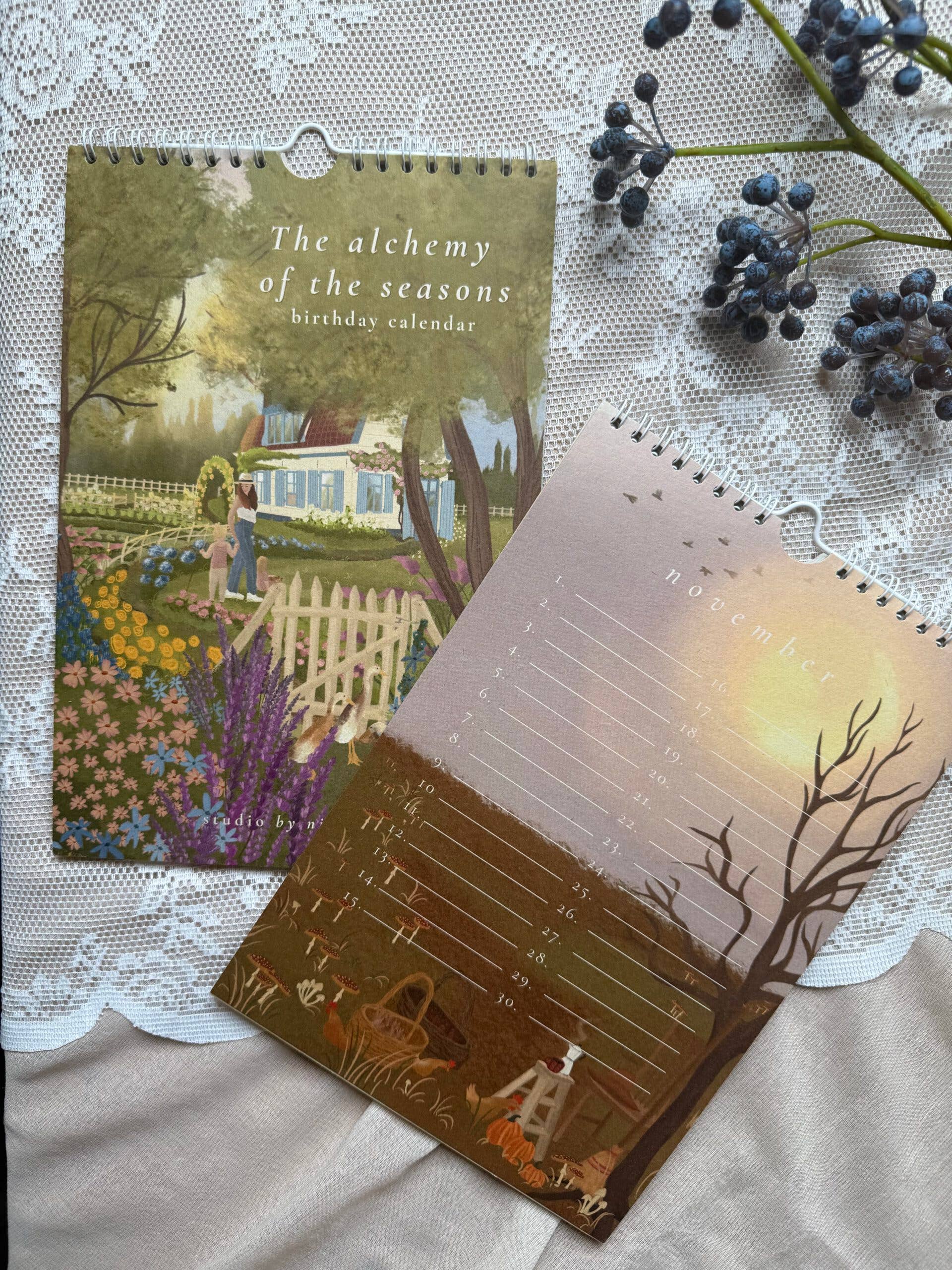 Nicolet Boon - Vente Calendrier - Calendrier d'anniversaires à double sens11