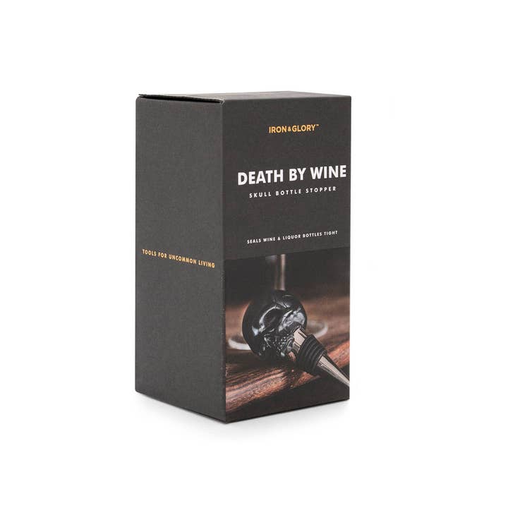 SUCK UK – wholesale Vinkork – Järn & Ära - Död av vin - svart
