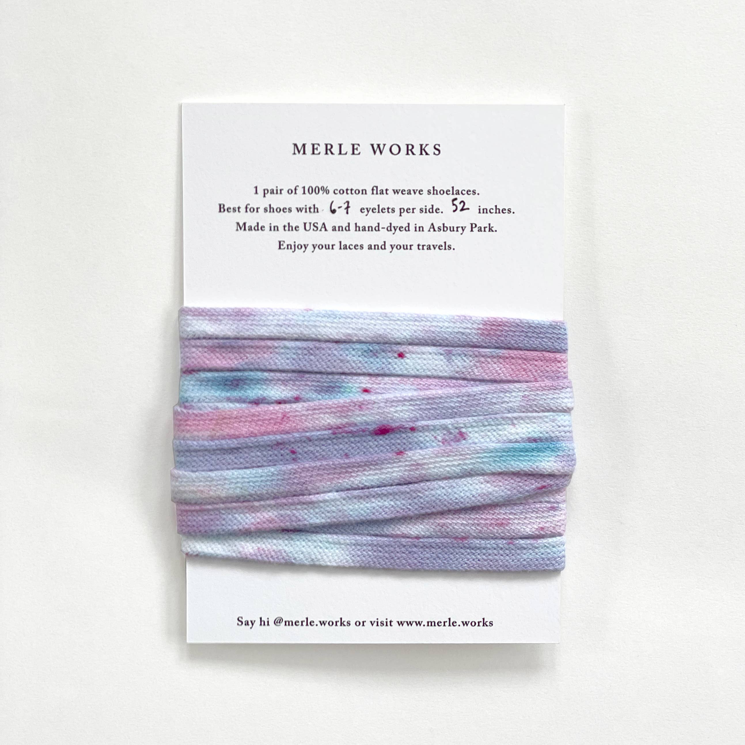 Merle Works - Vendita all'ingrosso Lacci per scarpe - Unisex - Lacci per pony2