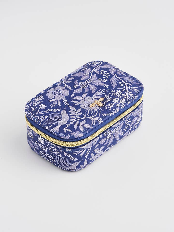 Ditsy Blue Small Jewellery Box for wholesale by Fable England