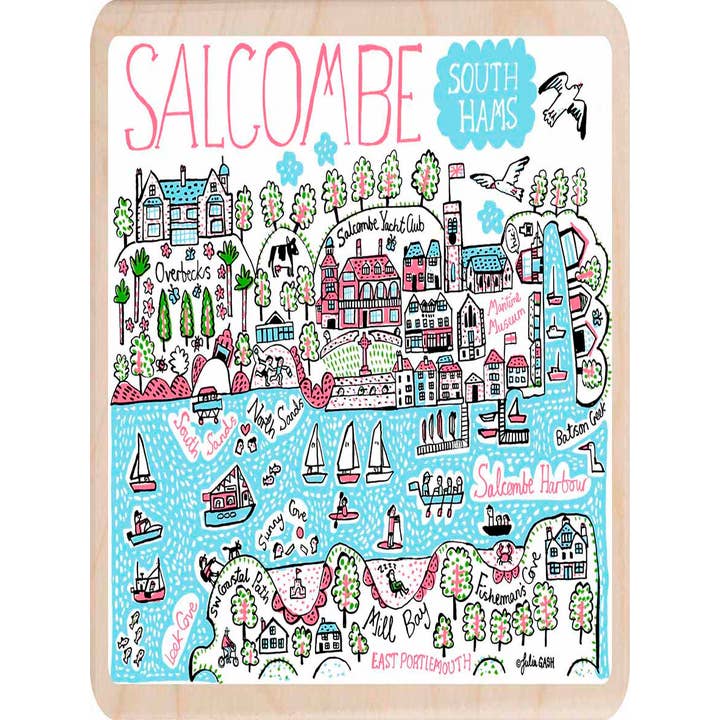 THE WOODEN POSTCARD COMPANY - Wholesale Postcard - Salcombe, Devon - Eco-friendly cards & magnets2