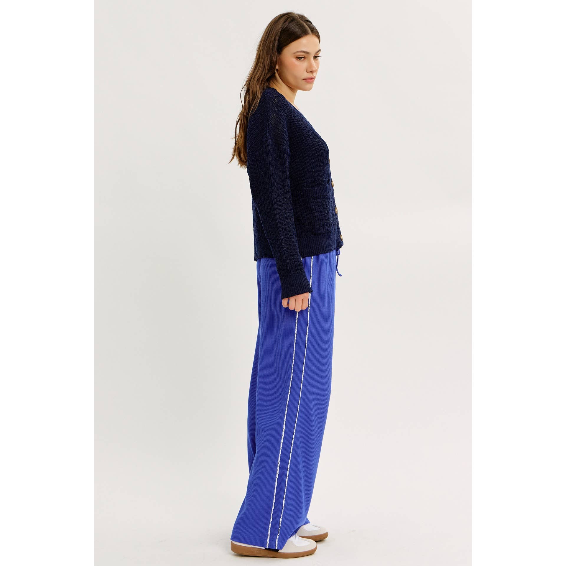 idem ditto – Engroshandel Cardigan - Dame – Ubesværet cool løs sweater-cardigan med lommer26