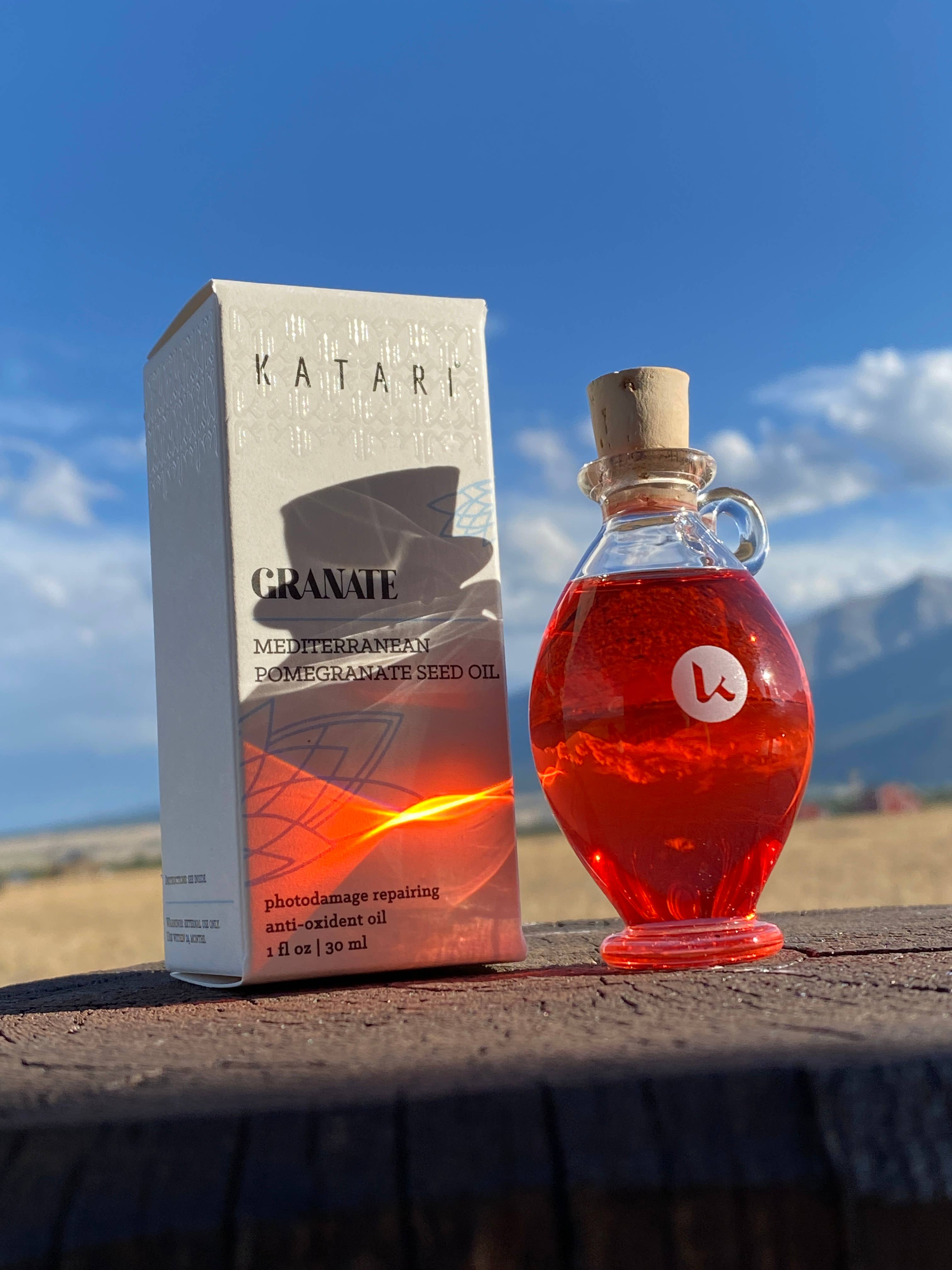 Katari Beauty - Vente Huile pour le bain/corps - Huile pure pour le bain et le corps à la vitamine C antioxydante aux graines de grenade6