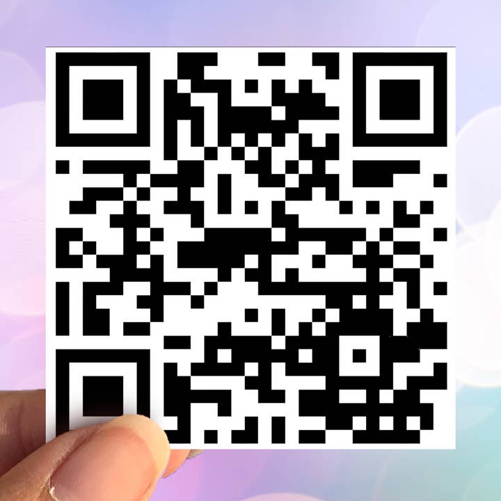 tcbco – Adesivo por atacado – F*ck You Funny Adesivo em Vinil QR Code0