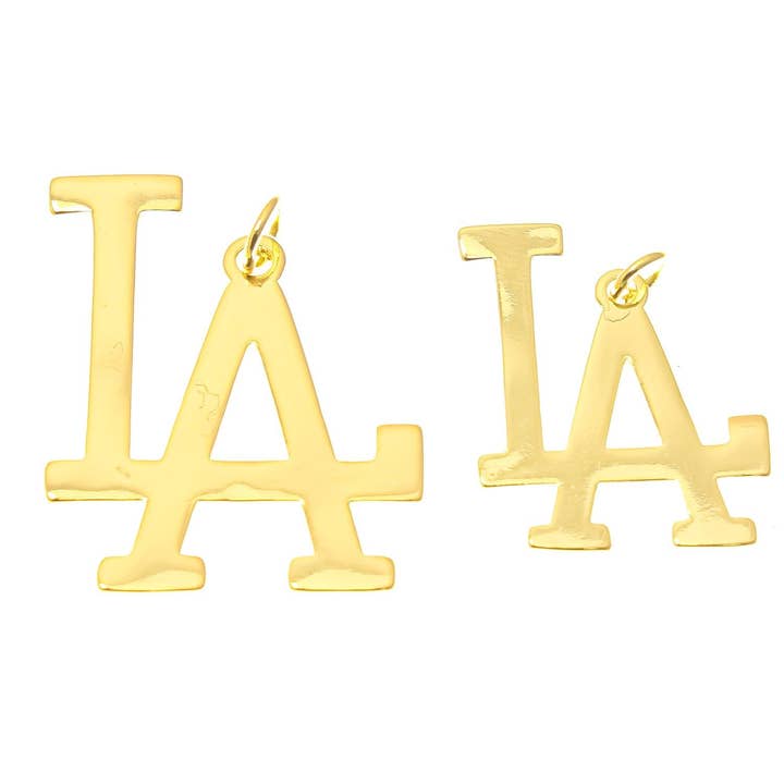 18k Gold Los Angeles Monogramm-Anhänger CPG2209, CPG2213 für den Großhandel von Jewel Pledge
