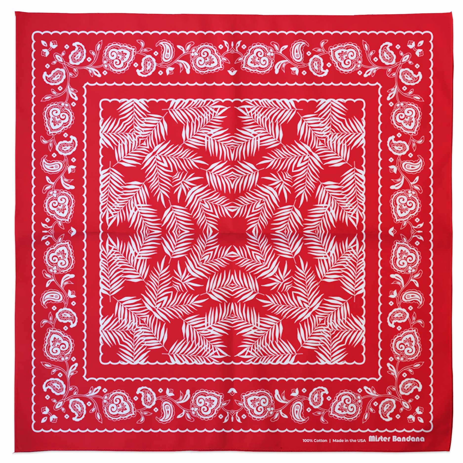 Mister Bandana - Wholesale Bandana - Uniseks - Wilde Palmen0