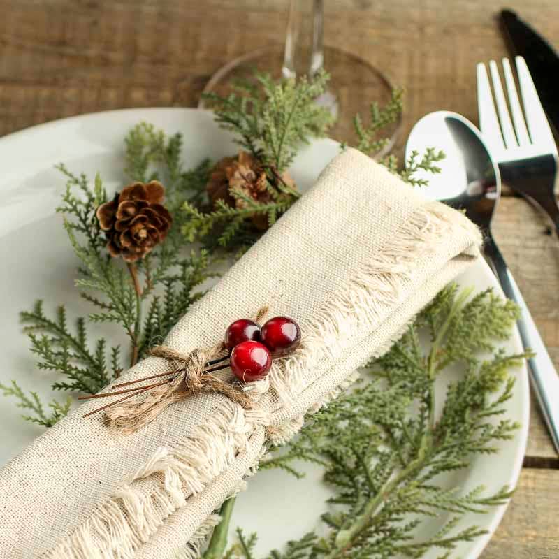 Factory Direct Craft - Wholesale Artificial Plant - Realistic Artificial Berry Picks (Bag of 200 Berries)1