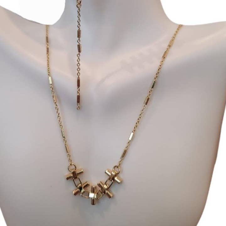 Halskette mit breiter Kette für den Großhandel von Morana