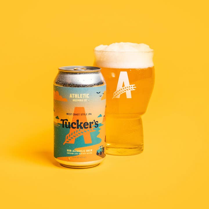 Athletic Brewing Company - Wholesale Non-Alcoholic Beer - Tucker's West Coast IPA (Non-Alcoholic) 24-Can Case of 4x6-P