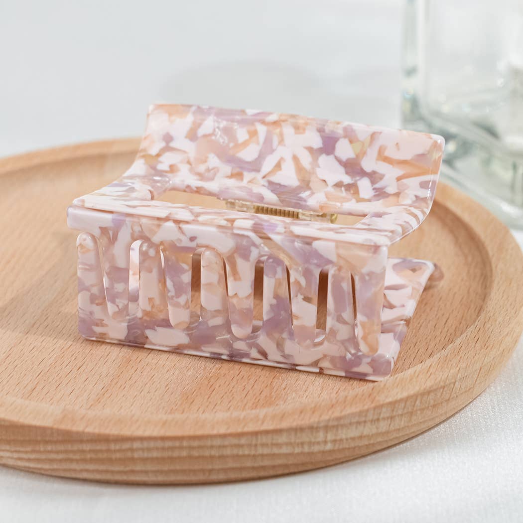 TheDivaSoap - Vendita all'ingrosso Fermaglio per capelli - Donna - Pinza per capelli intagliata a forma di tartaruga marmorizzata14