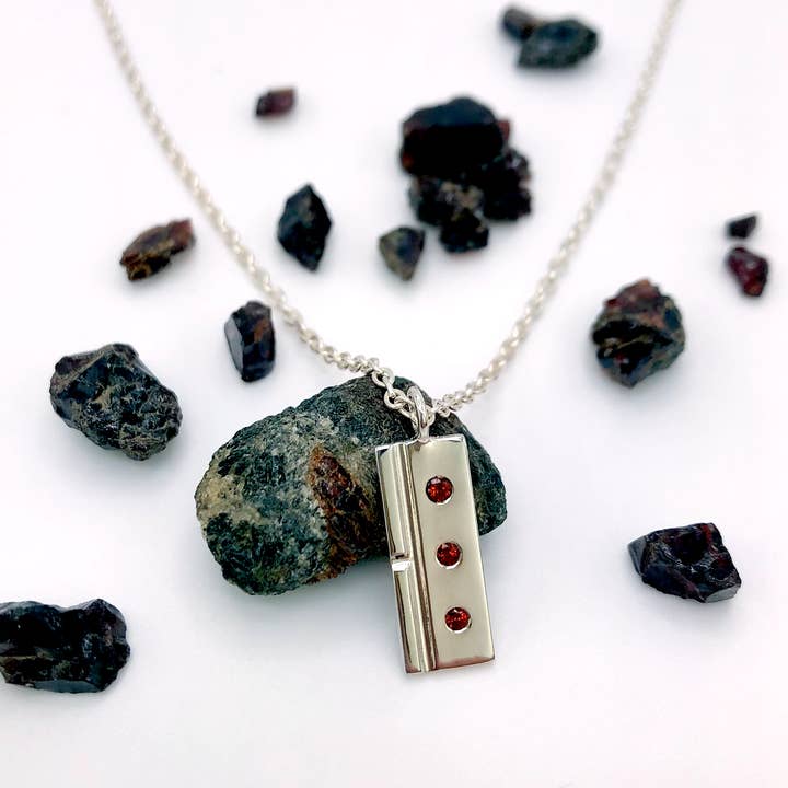 Crossroads Necklace - Silver for wholesale by Riot Alliance