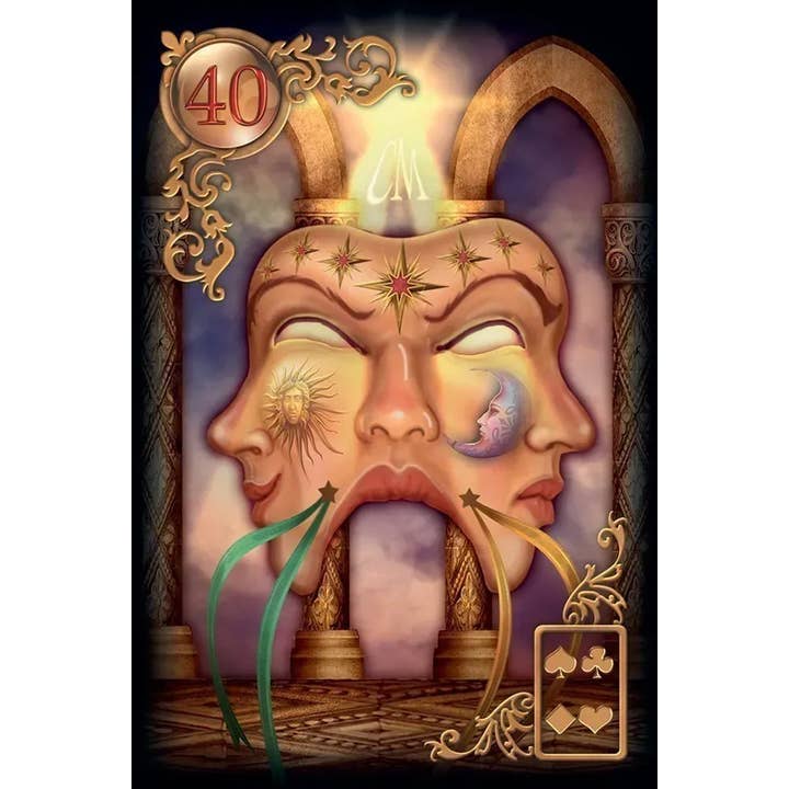 U.S. Games Systems Inc. - Wholesale Tarot Cards - Gilded Reverie Lenormand Expanded Edition6