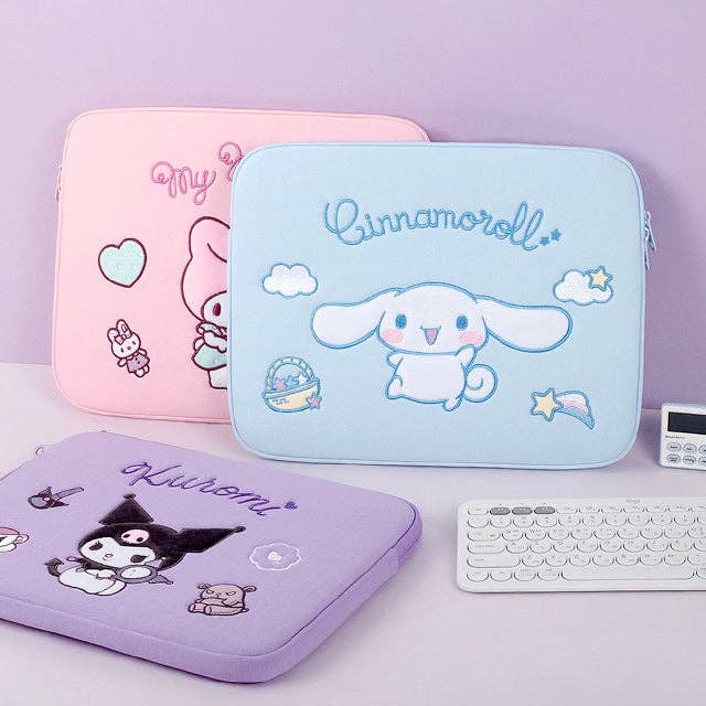 Sanrio My Melody Premium 13" Laptop Tablet Cover Case for wholesale by K-Wonderland