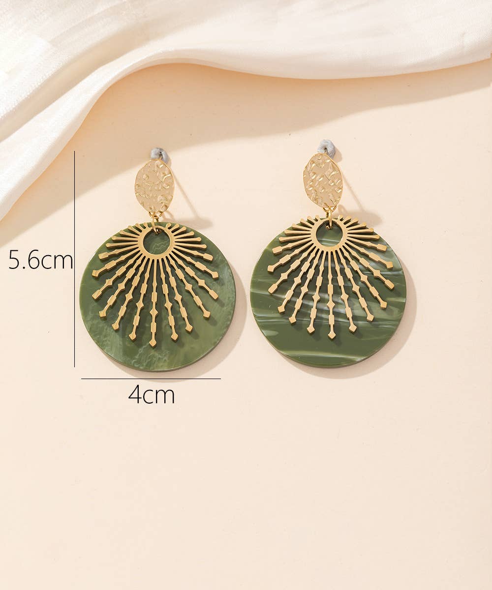 Blossom bijoux - Vendita all'ingrosso Orecchini pendenti - Orecchini a perno in acciaio inox 24BOA0012