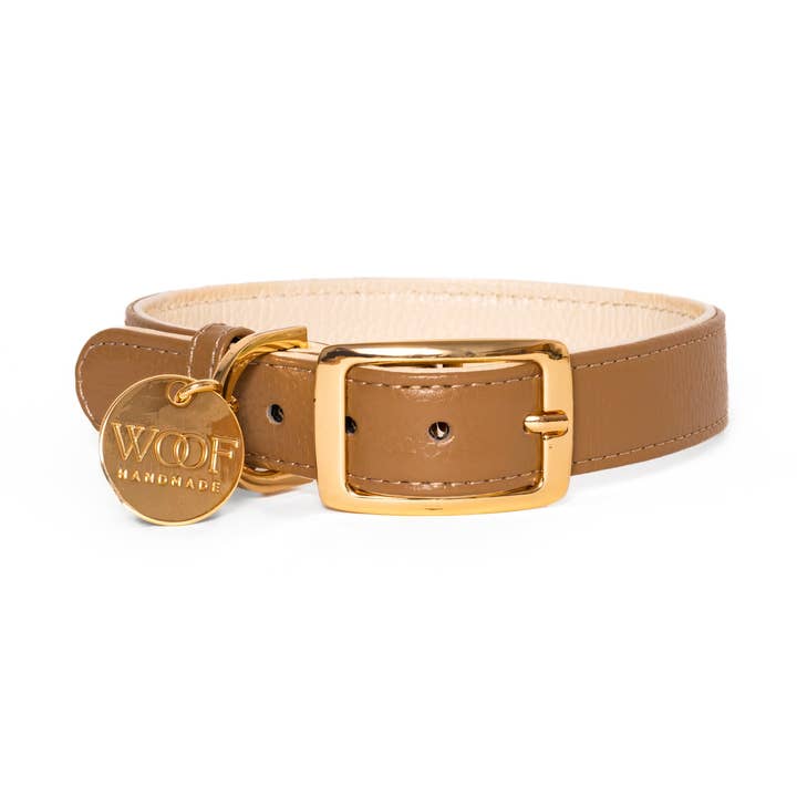 Hazelnut Dog Collar for wholesale by Neighborwoof