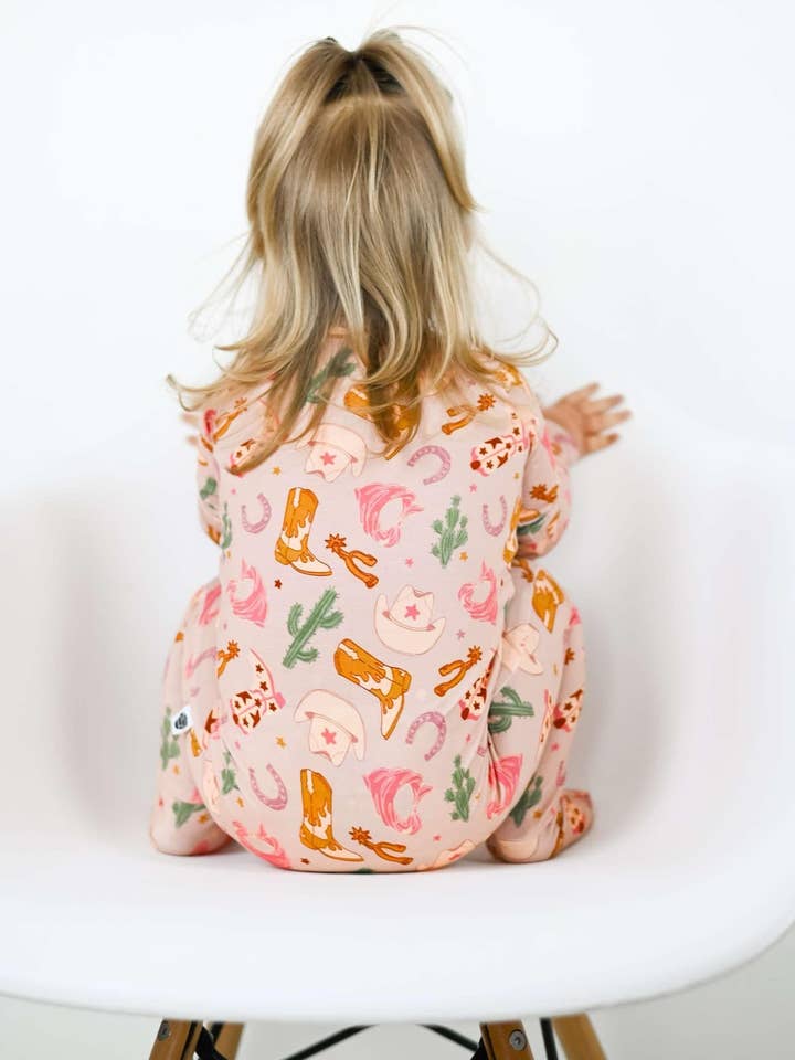 Belle & bros - Wholesale Jumpsuit - Baby - COWGIRL | ZIP ROMPER2