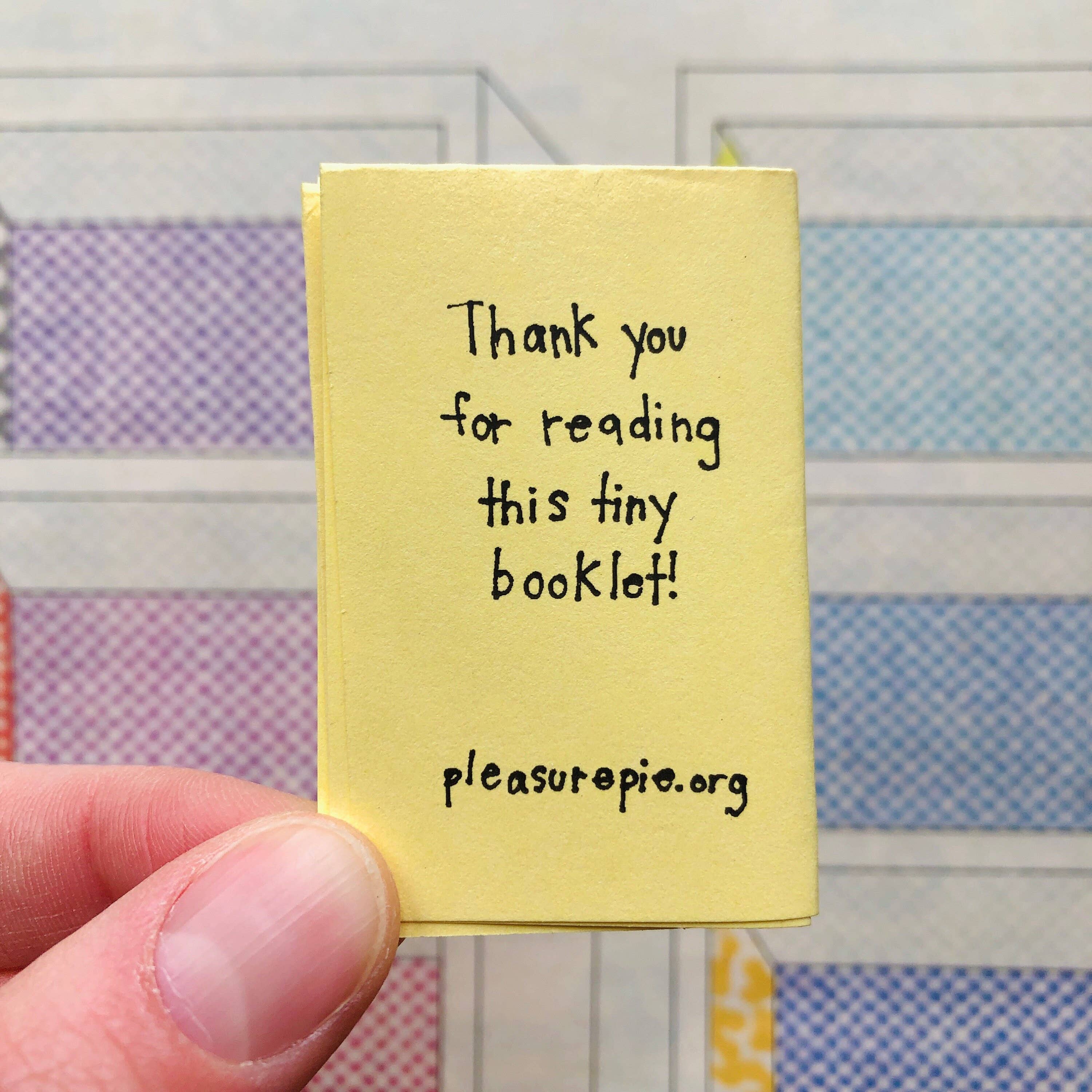 Pleasure Pie - Wholesale Romance Novel - Little Zine Of Sex-positive Affirmations | Feminist Sex Education Self Love Tiny Zine4
