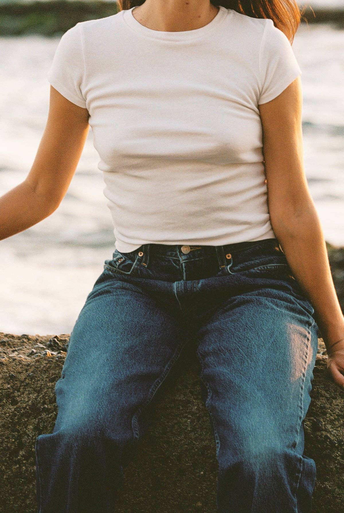 LA RELAXED - Vente T-shirt – femme - T-shirt bio Bébé à col rond raccourci10