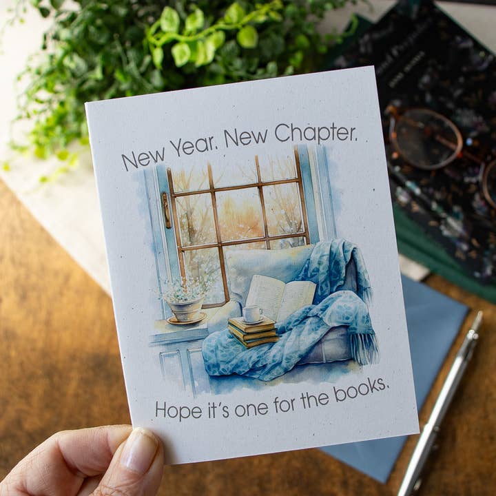 New Year's Card - One for the Books for wholesale by Sunshine and Ravioli