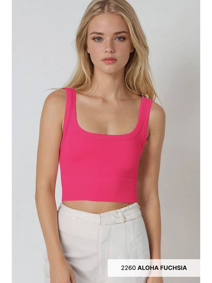 NIKIBIKI – Engroshandel Strikket top - Dame – NS7801 - Chevron Ribbet Afgrøde Top11