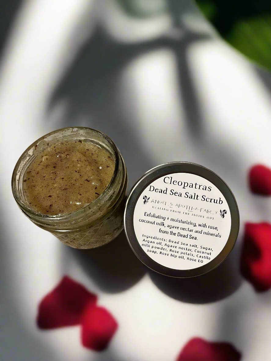 Angels Apoth-a-fairy - Wholesale Body Scrub/Exfoliant - Cleopatra’s Dead Sea Salt Scrub2